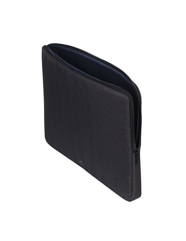 Geantă pentru Laptop RivaCase Suzuka, 15.6", Poliester, Negru