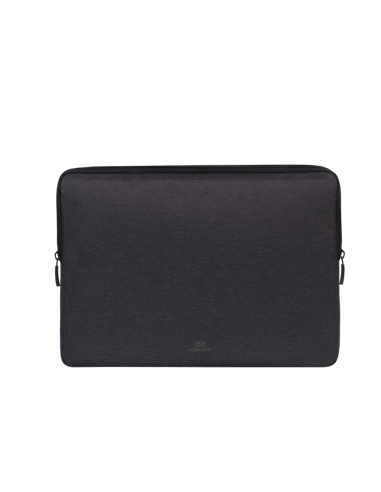 Geantă pentru Laptop RivaCase Suzuka, 15.6", Poliester, Negru