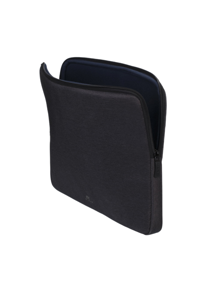 Geantă pentru Laptop RivaCase Suzuka, 15.6", Poliester, Negru
