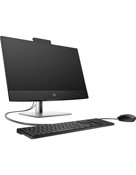 Моноблок HP ProOne 440 G9, 23,8", Intel Core i3-14100T, 8Гб/512Гб, FreeDOS, Чёрный