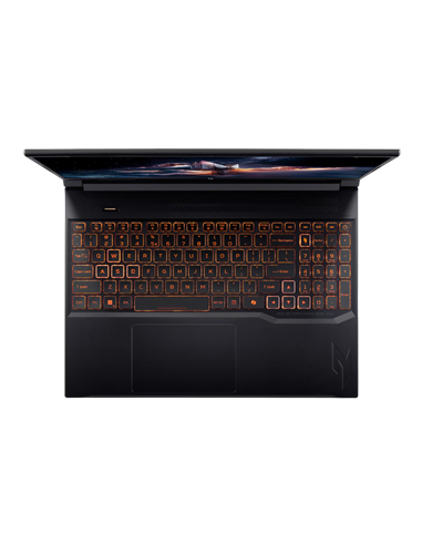 Laptop Gaming 16" Acer Nitro V 16 AI ANV16-42, Shale Black, AMD Ryzen 7 260, 32GB/2048GB, Linux eShell
