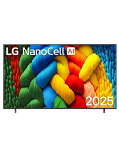 86" Nanocell SMART TV LG 86NANO81A6A, 3840x2160 4K UHD, webOS, Negru