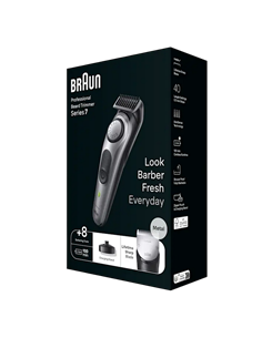 Мужской Триммер Braun BT7420, Чёрный | Серебристый 2