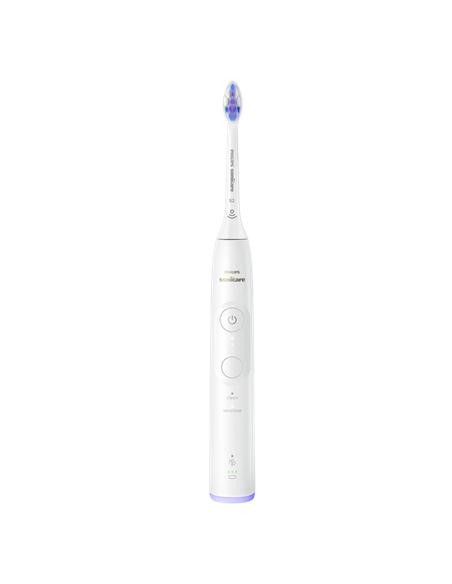 Электрическая звуковая зубная щетка Philips HX7400/02, Белый