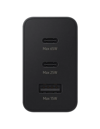 Încărcător Samsung Trio Fast Travel Charger EP-T6530, 65W, Negru