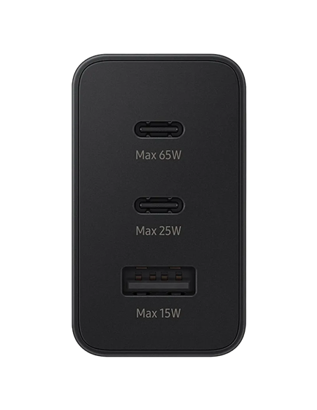 Încărcător Samsung Trio Fast Travel Charger EP-T6530, 65W, Negru