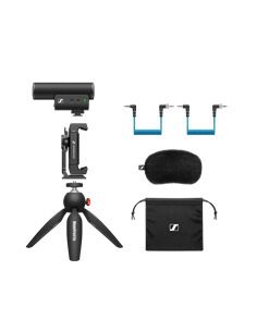 Портативный записывающий микрофон Sennheiser MKE 400, Проводной аналоговый, Чёрный 2