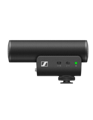 Портативный записывающий микрофон Sennheiser MKE 400, Проводной аналоговый, Чёрный