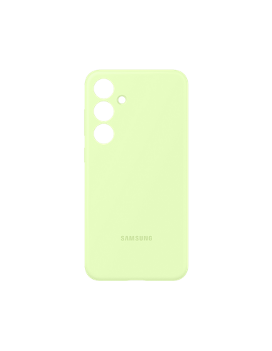 Чехол Samsung Silicone Cover Galaxy S24+, Светло-зеленый