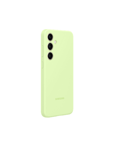 Чехол Samsung Silicone Cover Galaxy S24+, Светло-зеленый