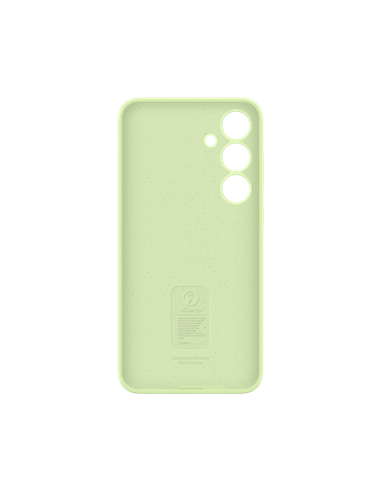 Чехол Samsung Silicone Cover Galaxy S24+, Светло-зеленый