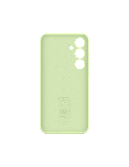 Чехол Samsung Silicone Cover Galaxy S24+, Светло-зеленый
