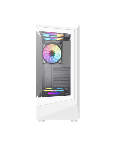 Компьютерный корпус Gamemax Vista COC AW, Midi-Tower, Без блока питания, Белый
