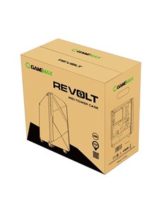 Carcasă PC Gamemax Revolt, Midi-Tower, Fără PSU, Negru 2