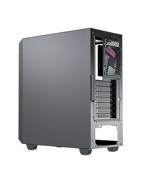 Компьютерный корпус Gamemax Revolt, Midi-Tower, Без блока питания, Чёрный