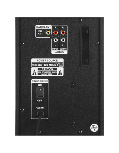 Аудиосистема 2.1 CH SVEN MS-1821, Чёрный