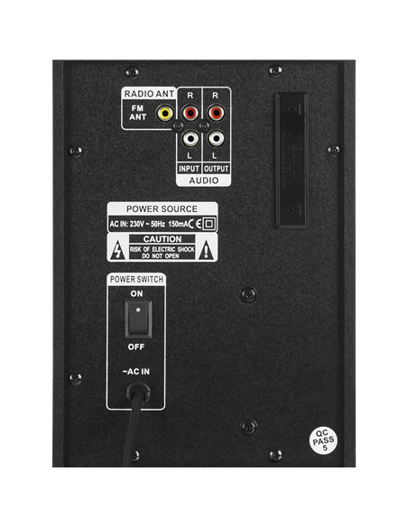 Аудиосистема 2.1 CH SVEN MS-1821, Чёрный