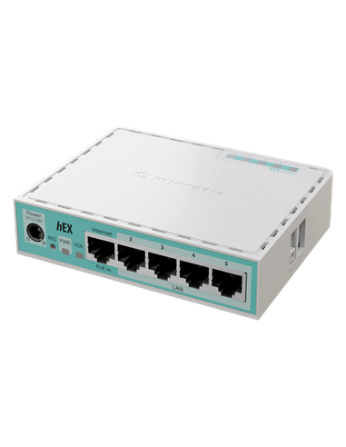 Router MikroTik hEX refresh, Alb