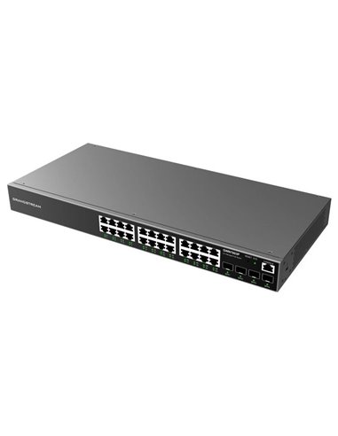 Switch de rețea Grandstream GWN7803, 24x 10/100/1000 Mbps