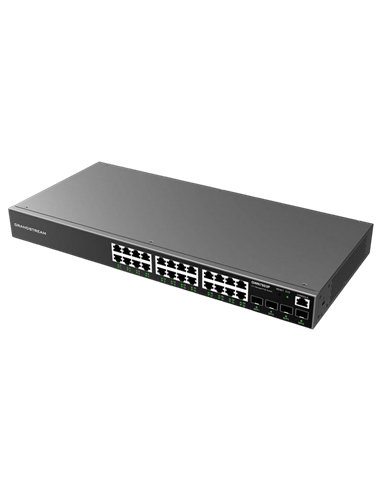 Switch de rețea Grandstream GWN7803, 24x 10/100/1000 Mbps