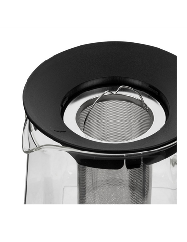 Ceainic cu infuzor RESTO 90515, 1L, Transparent