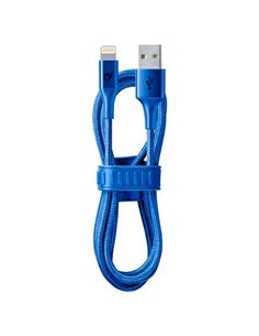 Кабель для зарядки и синхронизации Cellularline Satellite MFI, USB Type-A/Lightning, 1м, Синий 2