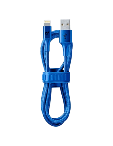 Кабель для зарядки и синхронизации Cellularline Satellite MFI, USB Type-A/Lightning, 1м, Синий