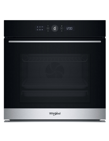 Cuptor Electric Whirlpool WOI5S8PM1SXA, Negru | Oțel inoxidabil