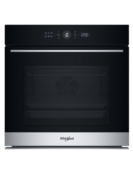 Cuptor Electric Whirlpool WOI5S8PM1SXA, Negru | Oțel inoxidabil