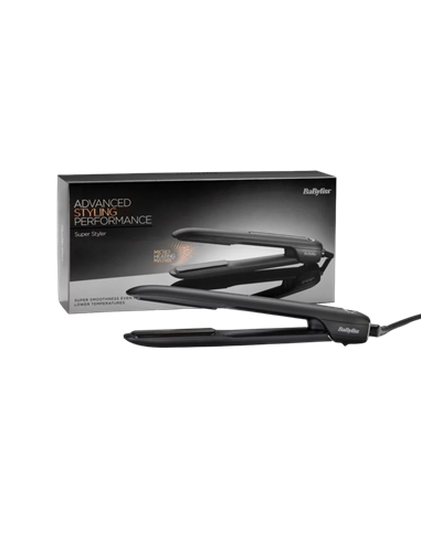 Placă de îndreptat părul BaByliss ST485E, Negru