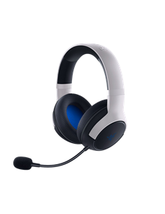 Căști gaming Razer Kaira HyperSpeed pentru PS5, Fără fir, Alb | Negru