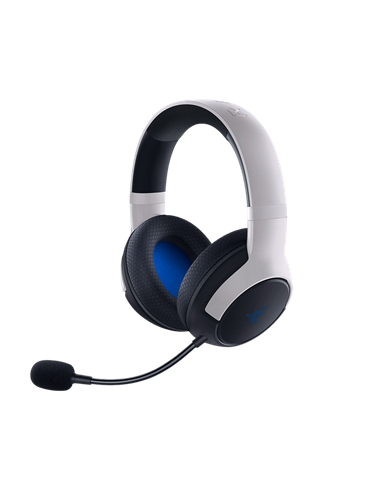 Căști gaming Razer Kaira HyperSpeed pentru PS5, Fără fir, Alb | Negru
