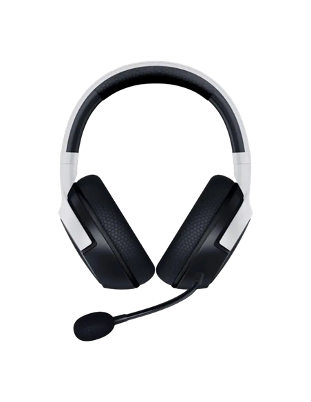 Căști gaming Razer Kaira HyperSpeed pentru PS5, Fără fir, Alb | Negru