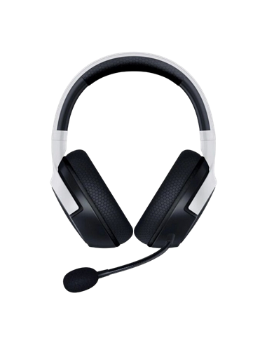 Căști gaming Razer Kaira HyperSpeed pentru PS5, Fără fir, Alb | Negru