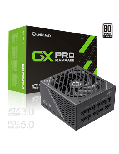 Блок питания для компьютеров Gamemax GX-1250 PRO, 1250Вт, ATX, Полностью модульный