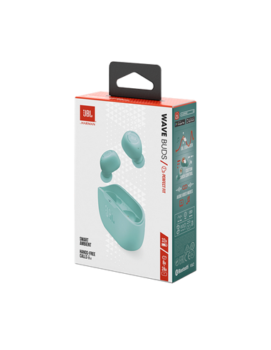 Наушники JBL Wave Buds, Зелёный