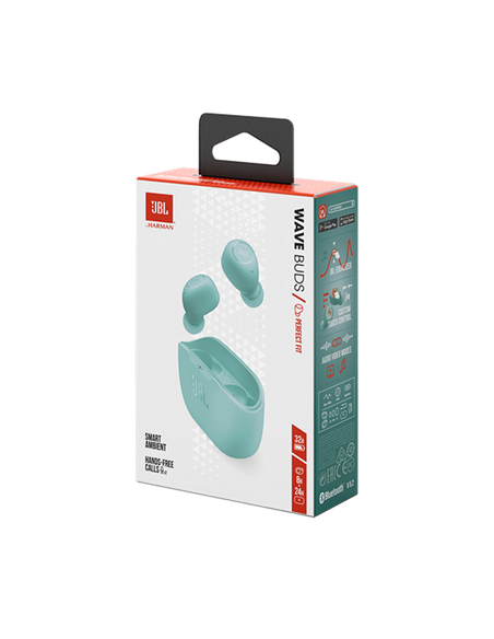 Наушники JBL Wave Buds, Зелёный