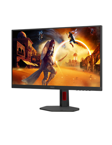 27" Игровой монитор AOC U27G4R, IPS 3840x2160 4K UHD, Чёрный