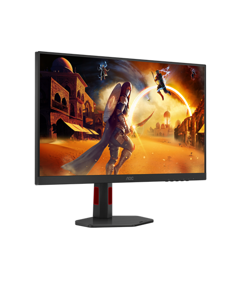27" Игровой монитор AOC U27G4R, IPS 3840x2160 4K UHD, Чёрный