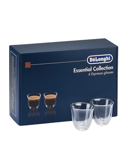 Set de pahare DeLongh DLSC300 90 ml, 2 buc, Transparent