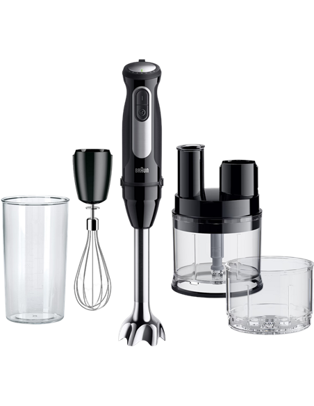 Погружной блендер Braun MQ 55254 MBK, Чёрный