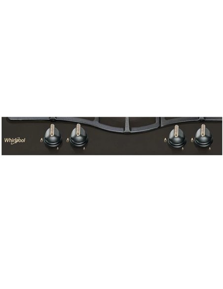 Plită pe gaz Whirlpool GMT 6422 AN, Negru