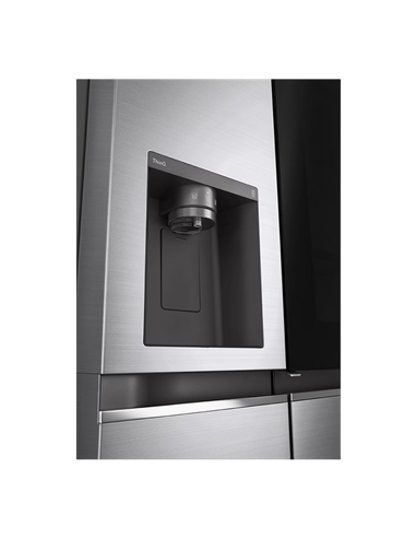 Frigider LG GSXV80PZLE, InstaView Door-in-Door™, Argintiu