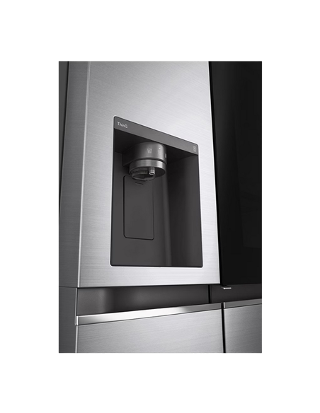 Frigider LG GSXV80PZLE, InstaView Door-in-Door™, Argintiu