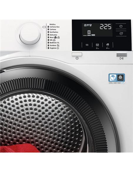 Uscător de rufe AEG TR819P4E, 9kg, Alb