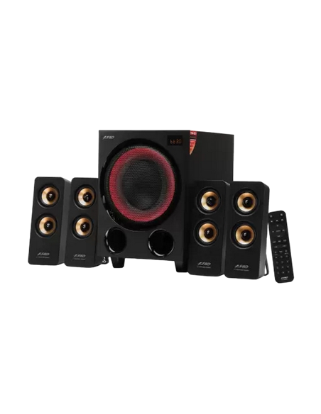 Аудиосистема F&D F7700X, Чёрный