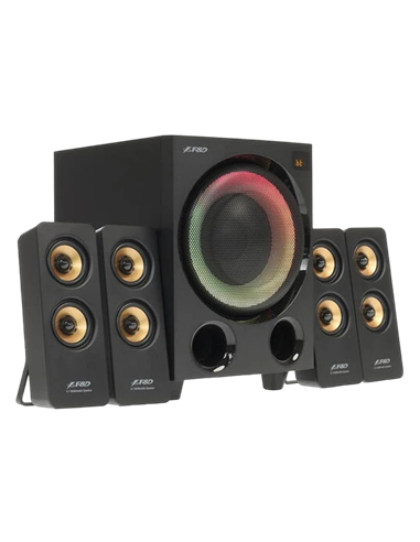 Sistem audio F&D F7700X, Negru