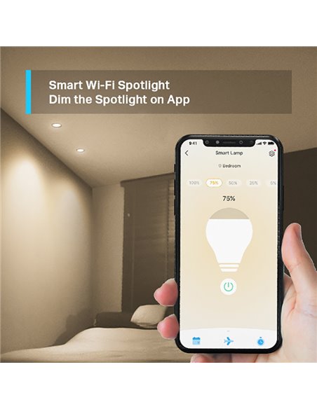 Bec cu LED TP-LINK Tapo L610, GU10, Alb