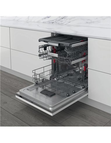 Посудомоечная машина Whirlpool WIO 3T133 PLE, Нержавеющая сталь
