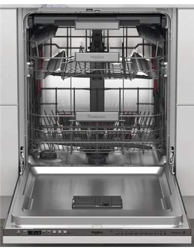 Посудомоечная машина Whirlpool WIO 3T133 PLE, Нержавеющая сталь